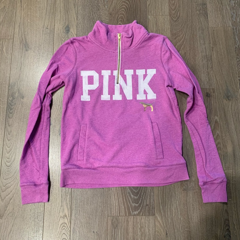 Victoria Secret Half Zip Sweatshirt